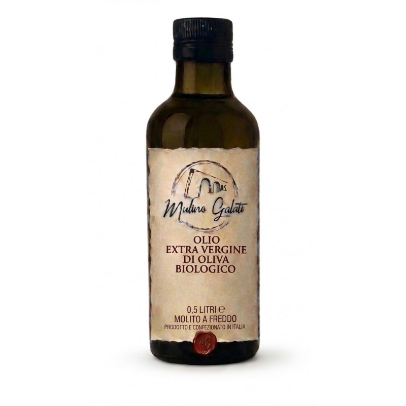 olio extravergine di oliva prodotto da uliveto biologico