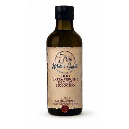 Olio Extravergine di Oliva Biologico 1L | Mulino Galati